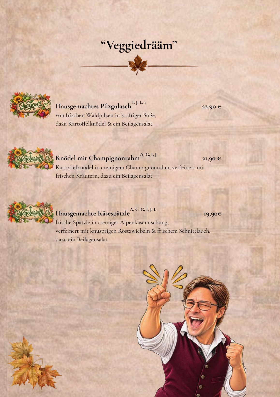 Herbstgenuss Speisekarte, Seite 8 von 24