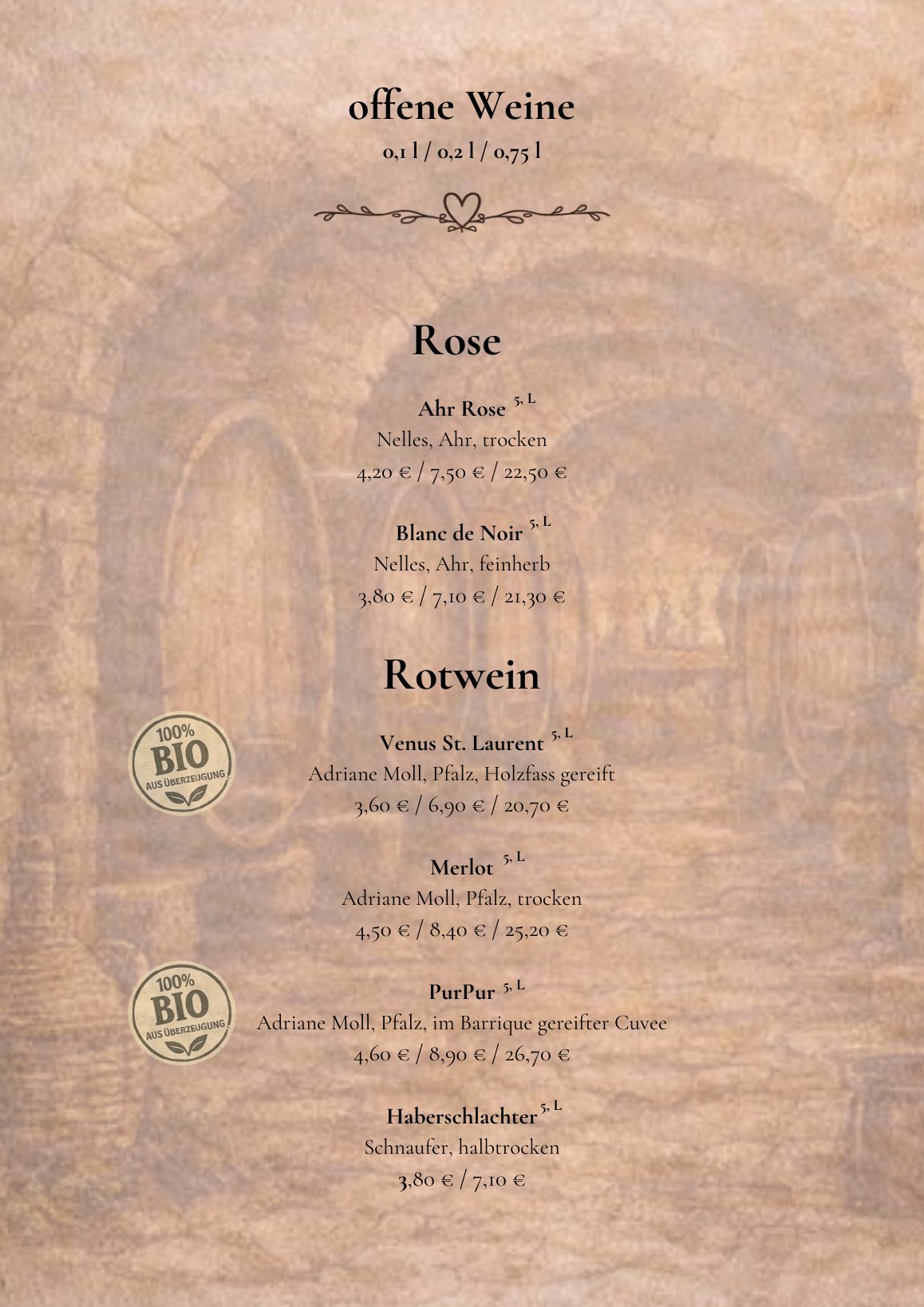Herbstgenuss Speisekarte, Seite 23 von 24